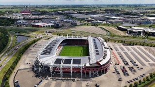 Левски проведе официалната си тренировка на стадион АФАС преди реванша