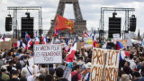"Макрон, не искаме твоя пропуск": във Франция протестират срещу задължителните сертификати