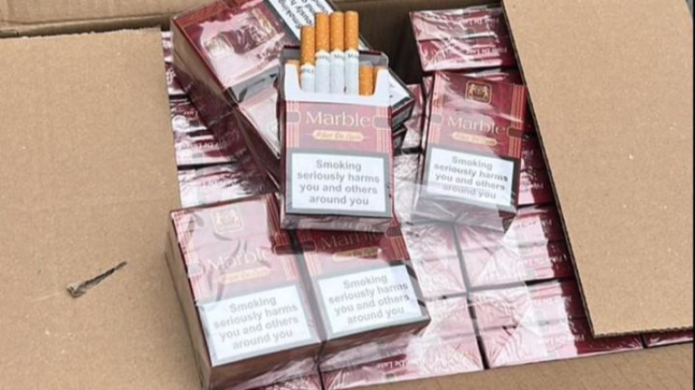 Близо 200 хиляди кутии контрабандни цигари са иззети при акция