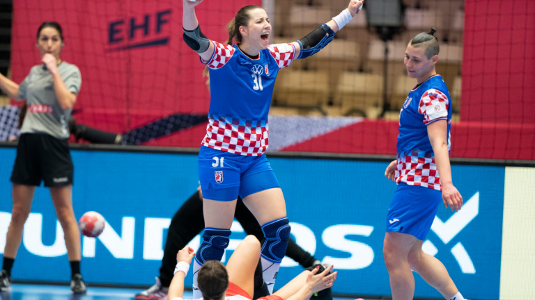 Хандбалистките на Хърватия с първи бронз от Европейско първенство