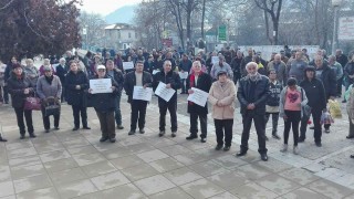 Жителите на община Девин излязоха на протест заради предвиденото увеличение