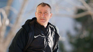 Треньорът на Арда Кърджали Стамен Белчев говори си след победата