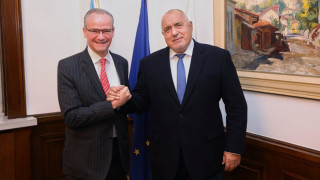 Лидерът на ГЕРБ Бойко Борисов разговаря за европейските политики в