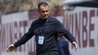 Треньорът на Етър Веселин Великов говори след победата на