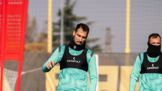 Отборът на Ботев Пловдив продължава подготовката си за предстоящото домакинство на