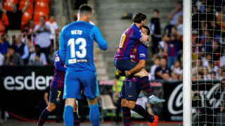 Барселона с Меси и Суарес срещу Еспаньол 