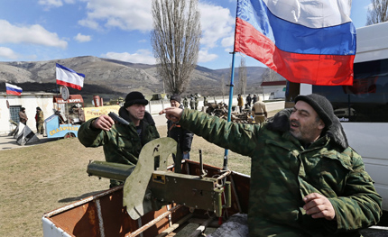 Сръбски паравоенни помагат на руснаците в Крим