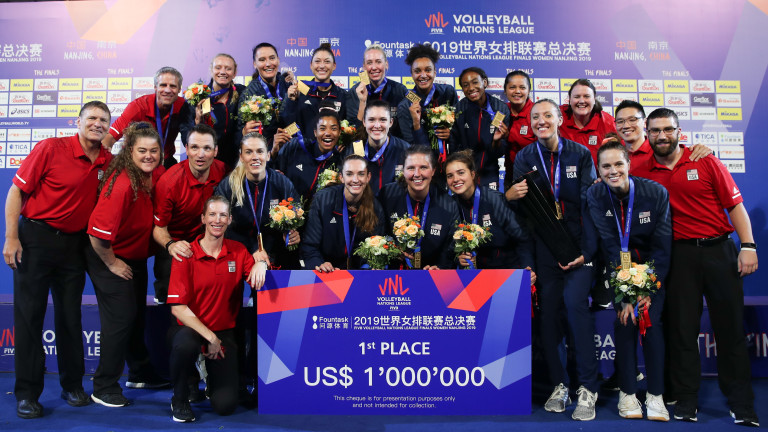 Отборът на САЩ спечели и второто издание на волейболната дамска