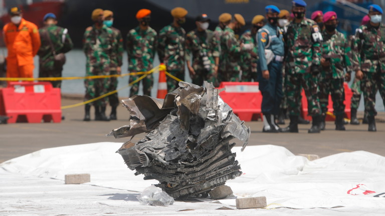 Катастрофиралият пътнически самолет Boeing 737-500 на индонезийската авиокомпания Sriwijaya Air
