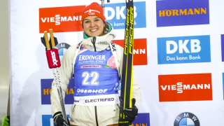 Германската биатлонистка Денис Херман успя да спечели индивидуалната дисциплина на