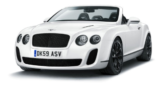 Bentley показа най-мощния четириместен кабриолет в света