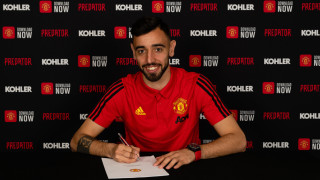 Новото попълнение на Манчестър Юнайтед Бруно Фернандеш се отчете