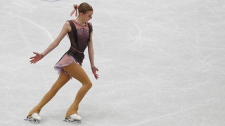 Шампионката на България Александра Фейгин изигра чиста кратка програма и