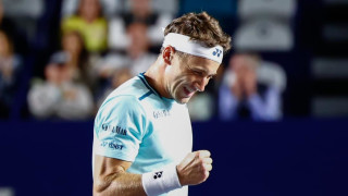 Водачът в схемата на тенис турнира на твърди кортове от