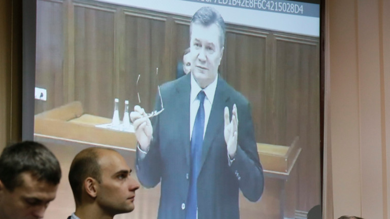 Съд в Киев реши да съди Янукович задочно