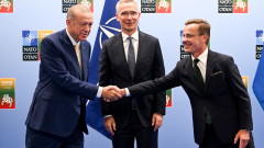 Турция е готова да одобри кандидатурата на Швеция за НАТО 