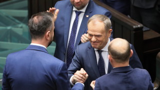 Доналд Туск бе избран в понеделник от парламента за новия