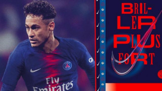 Бразилската звезда на ПСЖ Неймар е рекламно лице на клуба