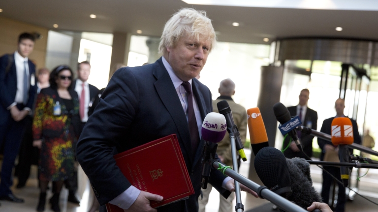 Връзките на Лондон с ЕС в сигурността не са разменна монета, предупреди Борис Джонсън