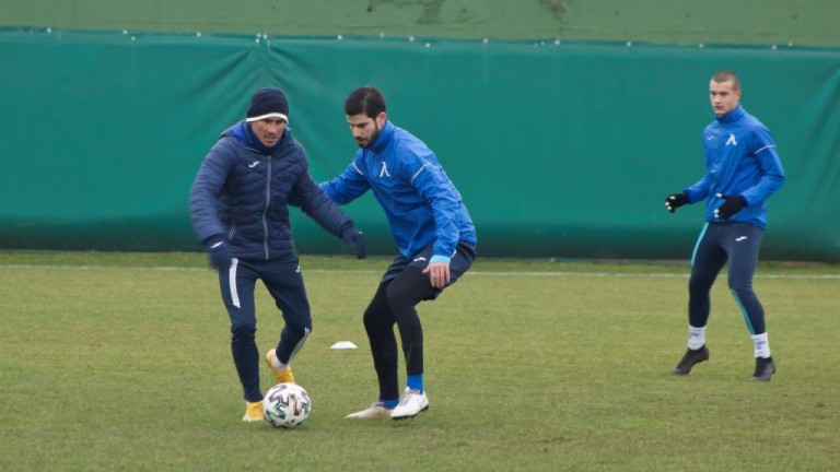 Начо Монсалве успява да впечатли треньорския щаб на Левски на
