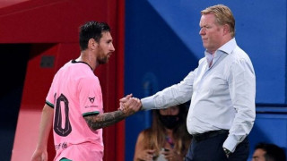 Треньорът на Барселона Роналд Куман е доволен от играта на