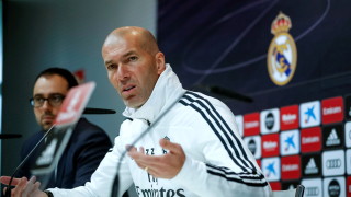 Треньорът на Реал Мадрид Зинедин Зидан коментира нулевото равенство на