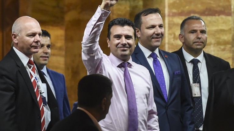Зоран Заев е новият премиер на Македония