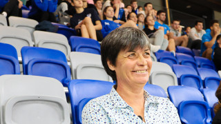 Олимпийската шампионка па гребане от Игрите в Пекин 2008 Румяна