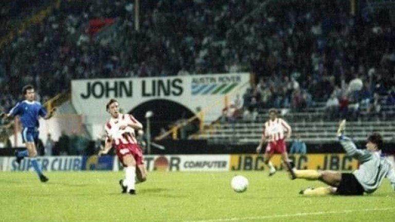 Днес се навършват 31 години от невероятната загуба на Левски в Антверпен
