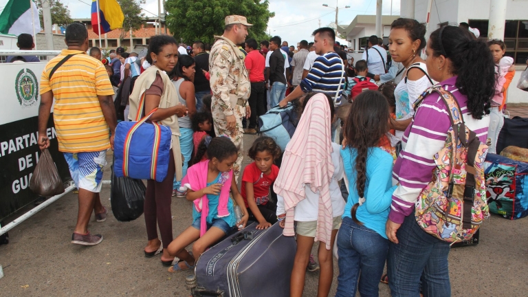 54 хиляди души са влезли в Колумбия от отварянето на границата с Венецуела