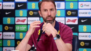 Поставеният под сериодно напрежение селекционер на Англия Гарет Саутгейт е