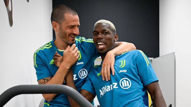 Погба с първа тренировка след завръщането си в Ювентус