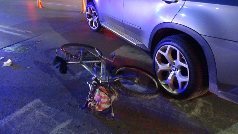 Катастрофа в Благоевград прати колоездач в болницата 