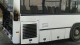 Автобус се запали по пътя Бургас-Камено