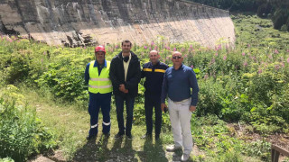 Министърът на околната среда и водите Емил Димитров посети язовир