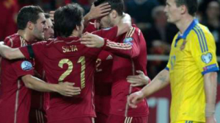 Пестелива Испания надигра Украйна, но остава под номер 2