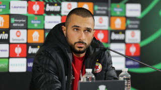 Крилото на ЦСКА Георги Йомов сподели очакванията си за неделното