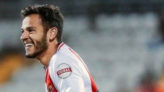 Бразилският футболист на ФК ЦСКА 1948 Талис участва в пресконференцията