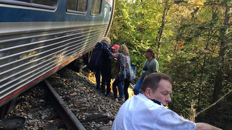 29 ранени при инцидент с влак в САЩ