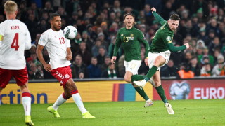 Ирландия и Дания не се победиха завършвайки 1 1 в мач