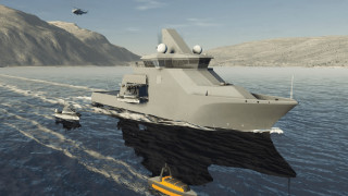 Шведската компания произвеждаща оръжие Saab разработва голям автономен подводен дрон