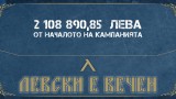 Левски отново се похвали с отлични приходи от "Левски е вечен"