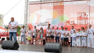 Министърът на младежта и спорта Красен Кралев беше гост на