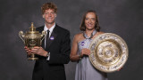 Wimbledon приключи, но купонът продължи - как се забавляваха Яник Синер и Ига Швьонтек 