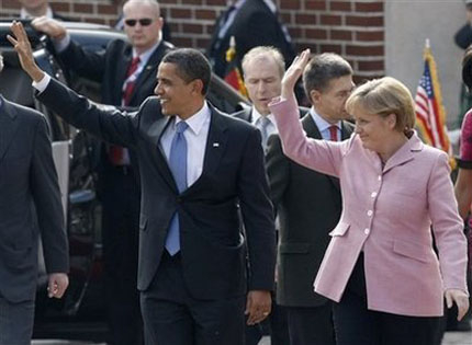 Обама спечели Меркел