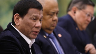 Президентът на Филипините Родриго Дутерте отлетя за Москва за да