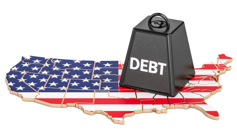 Как американските щати продължават да затъват във все повече дълг