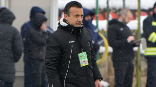 Помощник треньорът Радослав Боянов проведе днешната тренировка на отбора на Ботев