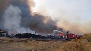 Овладяха бързо пожара край ТЕЦ "Бобов дол"