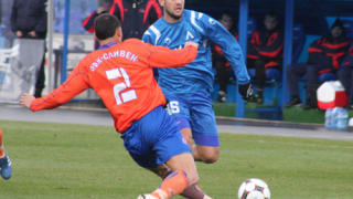 Левски на 1/4-финал след 2:1 срещу Сливен